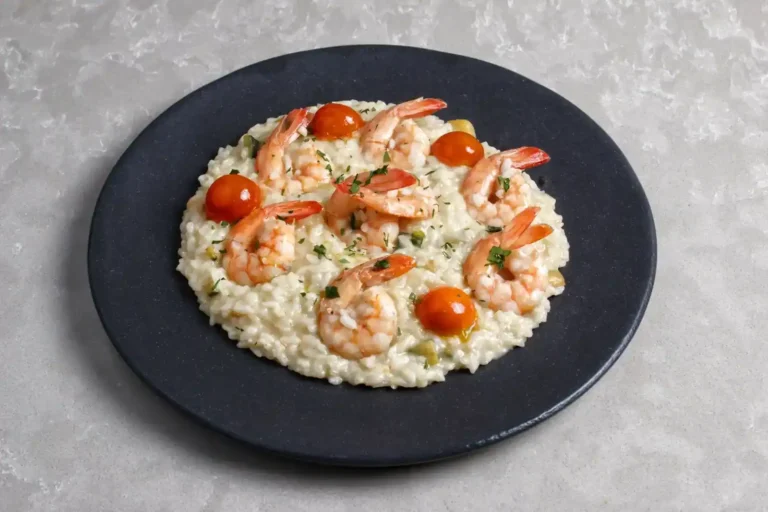 Risotto aux crevettes : les carapaces font tout le travail